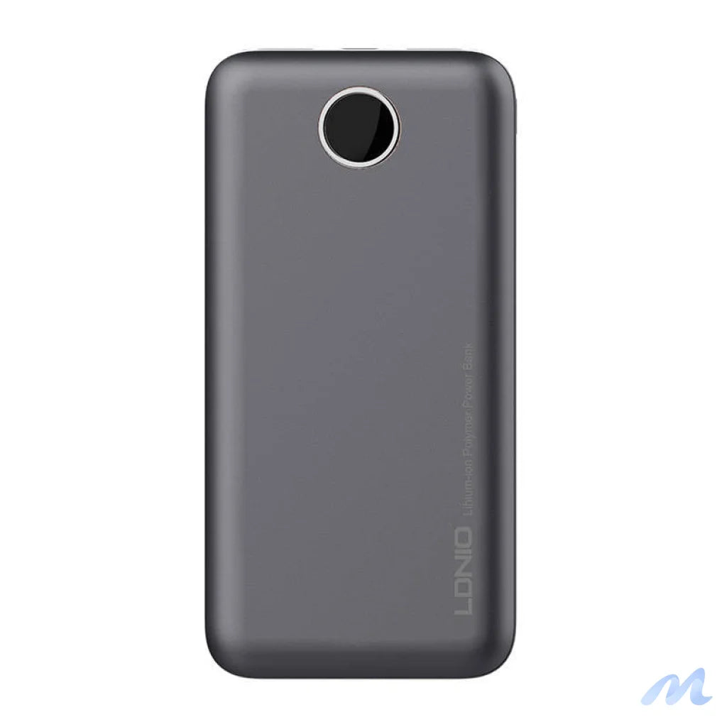 Powerbank LDNIO PQ10, 2xUSB, 22.5W, 10000mah (Grey)