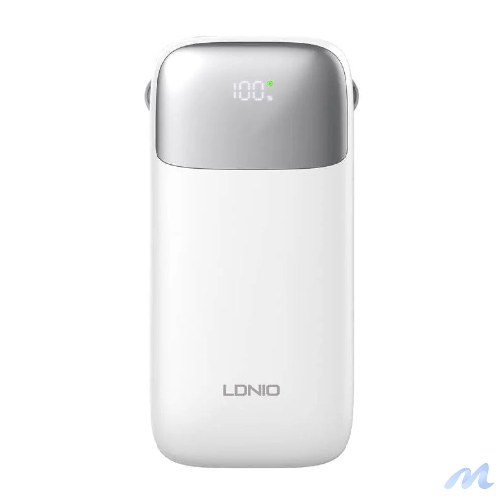 Powerbank LDNIO PQ20 22.5W 20000mAh USB-C, lightning (biały)