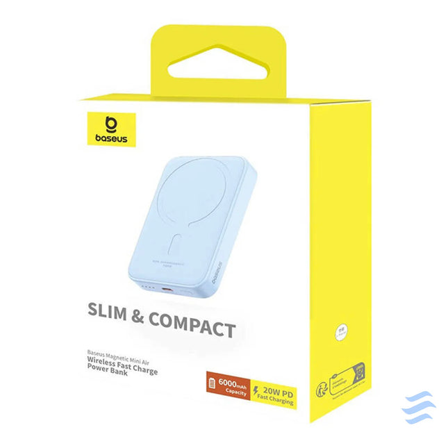Powerbank mini Baseus 6000 mAh 20W (blue) Powerbanks