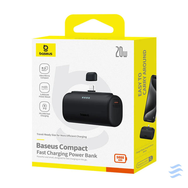 Powerbank OS Baseus Compact IP 5000mAh 20W (black) Powerbanks