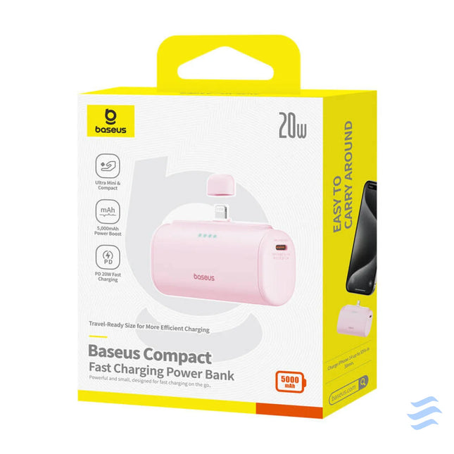 Powerbank OS Baseus Compact IP 5000mAh 20W (pink) Powerbanks