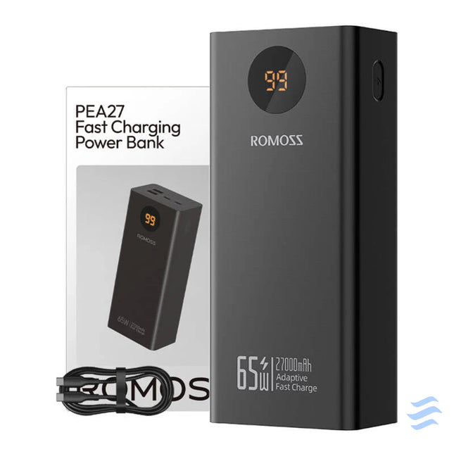 Powerbank Romoss PEA27S Pro 27000mAh 65W (black) Powerbanks