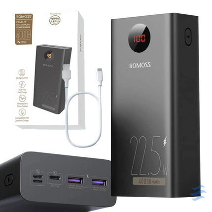 Powerbank Romoss PEA40PF 40000mAh 22.5W (black) Powerbanks