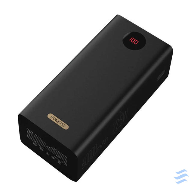 Powerbank Romoss PEA60 60000mAh QC + PD 22.5W (black) Powerbanks