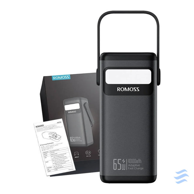 Powerbank Romoss PMT40 40000mAh 65W (black) Powerbanks