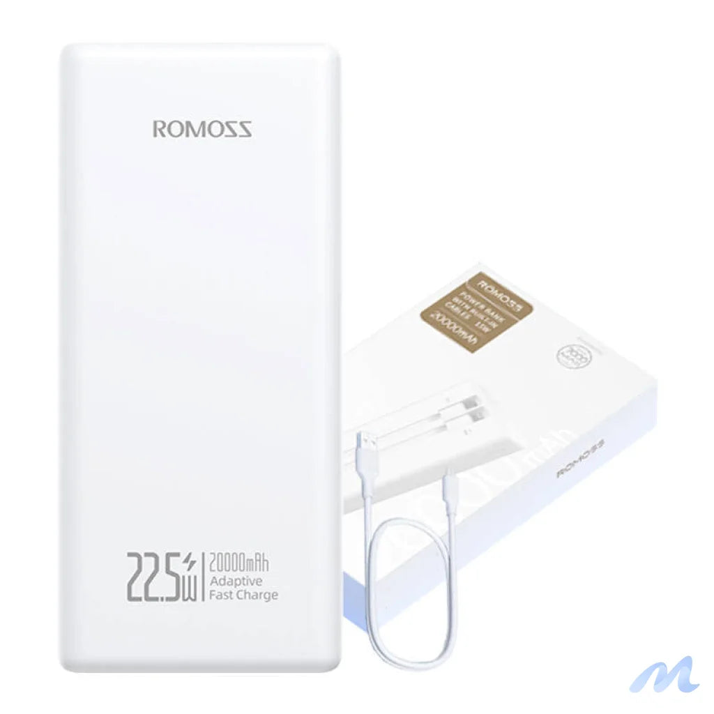 Powerbank Romoss PRC20 20000mAh 22.5W (white)