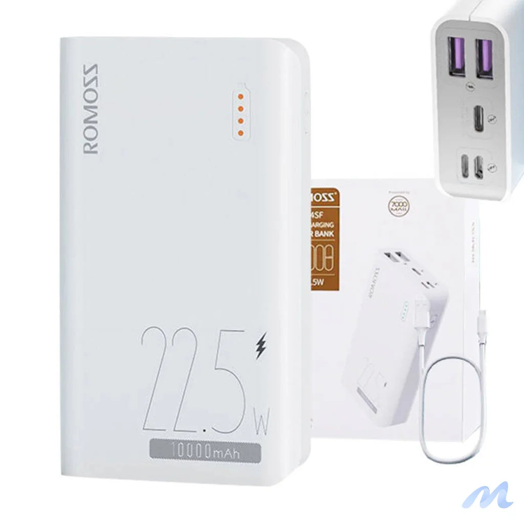 Powerbank Romoss SENSE4SF 10000mAh, 22.5W (white)