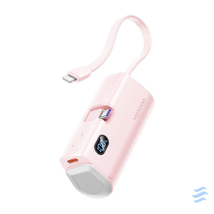 Powerbank Vention LED display 4800mAh 22.5W FHQP0 (pink) Powerbanks