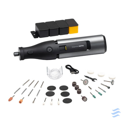 Precision multifunction grinder 12V set 36 el. HOTO QWLDM002 35000RPM Grinders