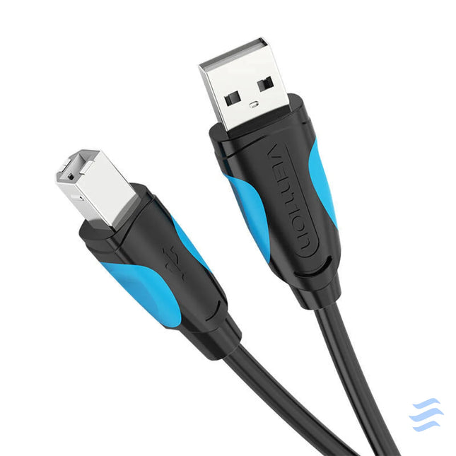 Printer Cable USB 2.0 A do USB B Vention VAS A16 B1000 10m Black USB cables