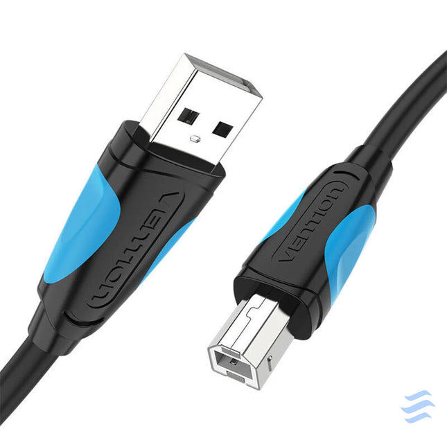Printer Cable USB 2.0 A do USB B Vention VAS A16 B1000 10m Black USB cables