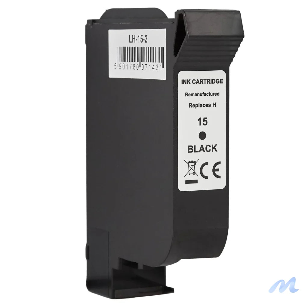 Printhead for HP | C6615DE | rem. | black | 40 ml | bulk