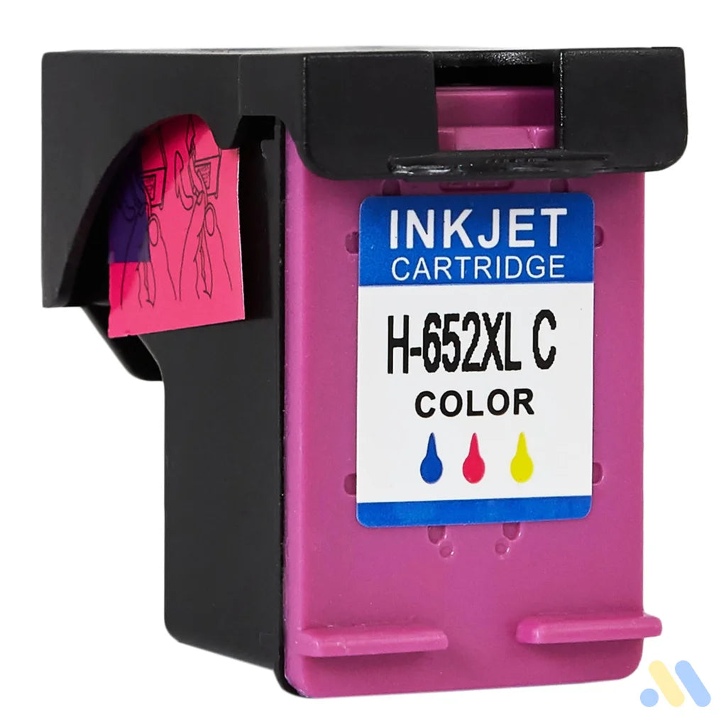 Printhead for HP | F6V24AE | rem. | multicolor | 18 ml | bulk | show ink level