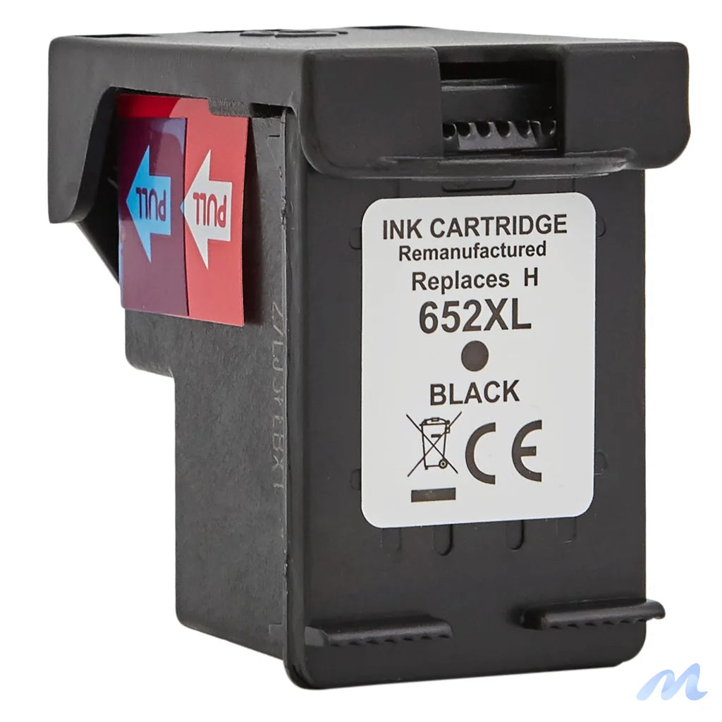 Printhead for HP | F6V25AE | rem. | black | 20 ml | bulk | show ink level
