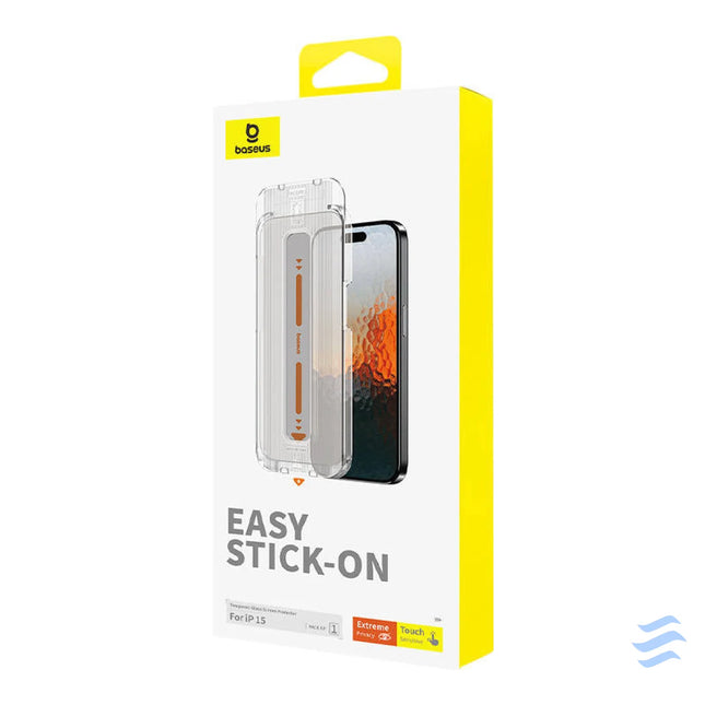 Privacy Protection Tempered Glass Baseus Sapphire iPhone 15 For smartphones