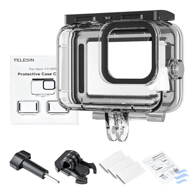 Protective case combo TELESIN for GoPro Hero 12/11/10/9 For sports cameras