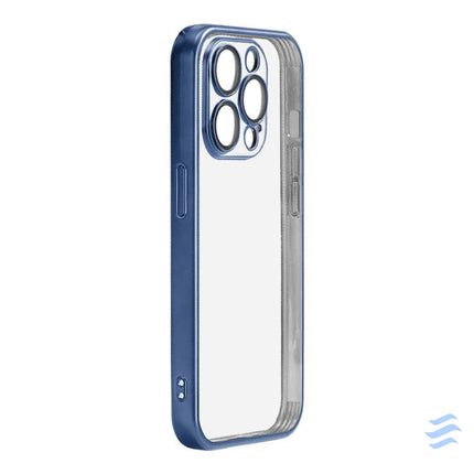 Protective phone case Joyroom JR 15Q2 for iPhone 15 Pro (matte blue) Protective cases for smartphones