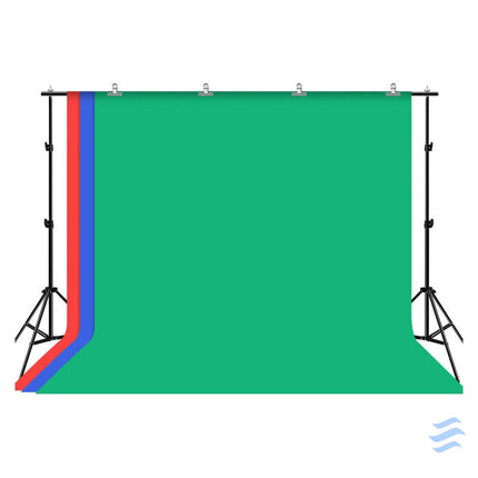Puluz 2x3m photo backdrop set/stand + photo backdrops 3 pcs PKT5205 Photo backgrounds