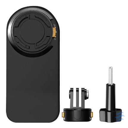 PULUZ backpack mount for sports cameras (including Osmo Action 5 Pro Insta360 Ace Pro 2)(black) Straps mounts and