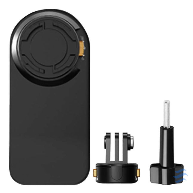 PULUZ backpack mount for sports cameras (including Osmo Action 5 Pro Insta360 Ace Pro 2)(black) Straps mounts and