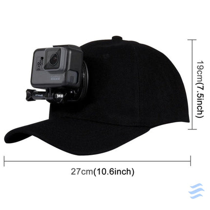 Puluz cap with sports camera mount (DJI GoPro Insta360) Straps mounts and holders