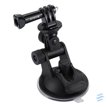 Puluz car windshield mount for sports cameras (including Osmo Action 5 Pro Insta360 X5) Straps mounts and holders