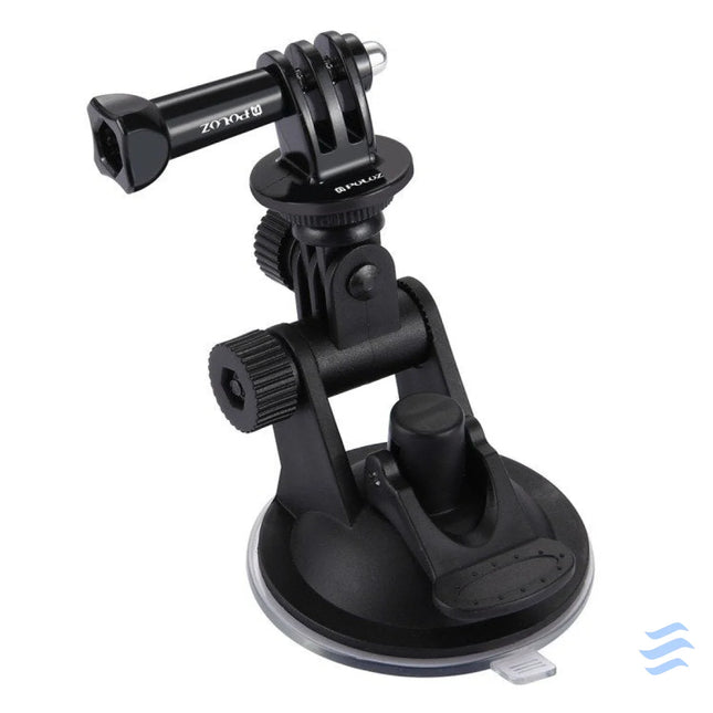 Puluz car windshield mount for sports cameras (including Osmo Action 5 Pro Insta360 X5) Straps mounts and holders