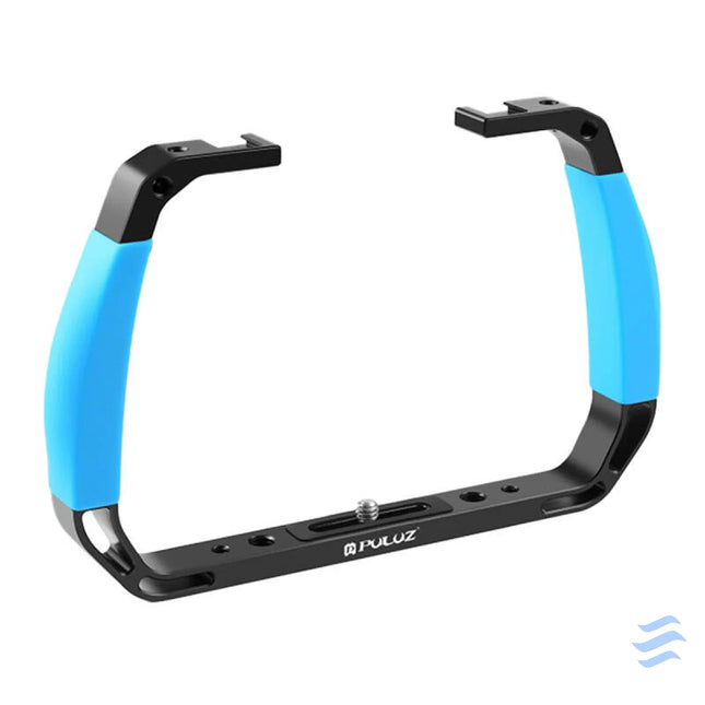 PULUZ dive mount for sports cameras (including Insta360 GO3 / X3) (blue) Straps mounts and holders