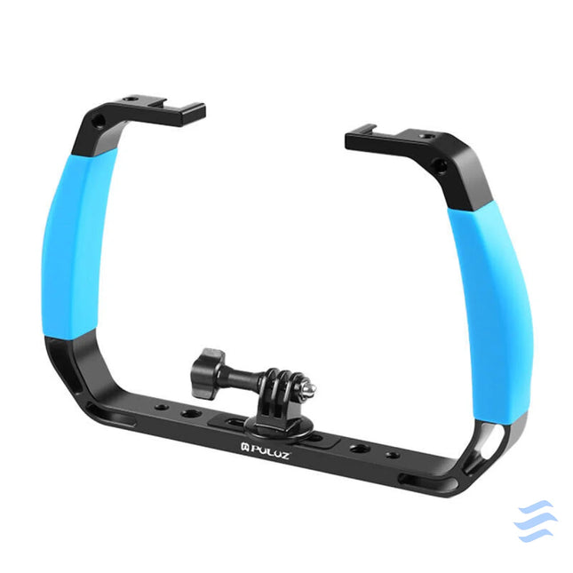 PULUZ dive mount for sports cameras (including Insta360 GO3 / X3) (blue) Straps mounts and holders
