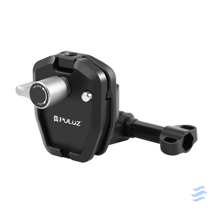 PULUZ motorcycle windshield clip for sports cameras (DJI Osmo Action 4 GoPro Hero 12 Insta360 Ace Pro / X4)(black)