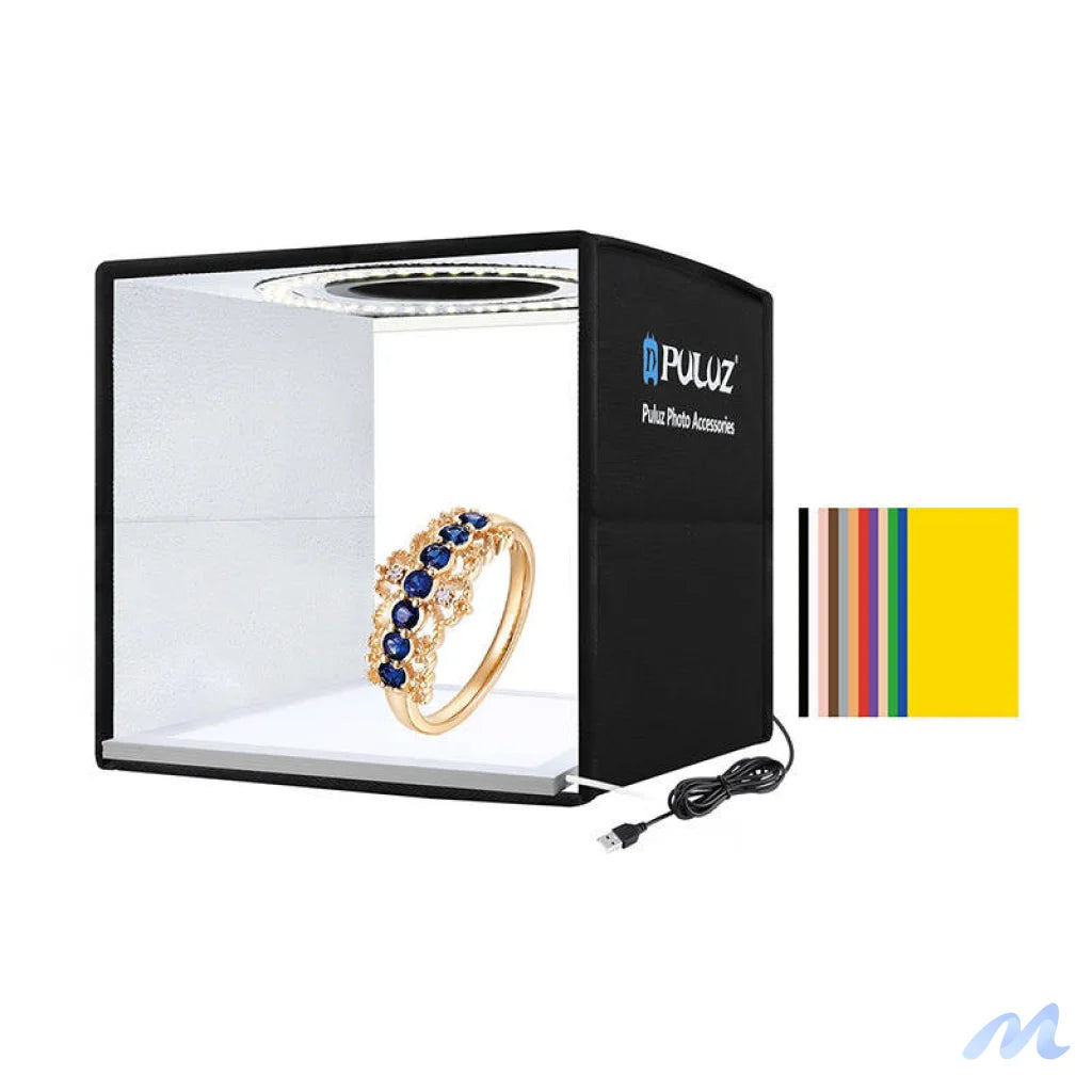 Puluz PKT3101B 25cm shadowless tent + LED mat