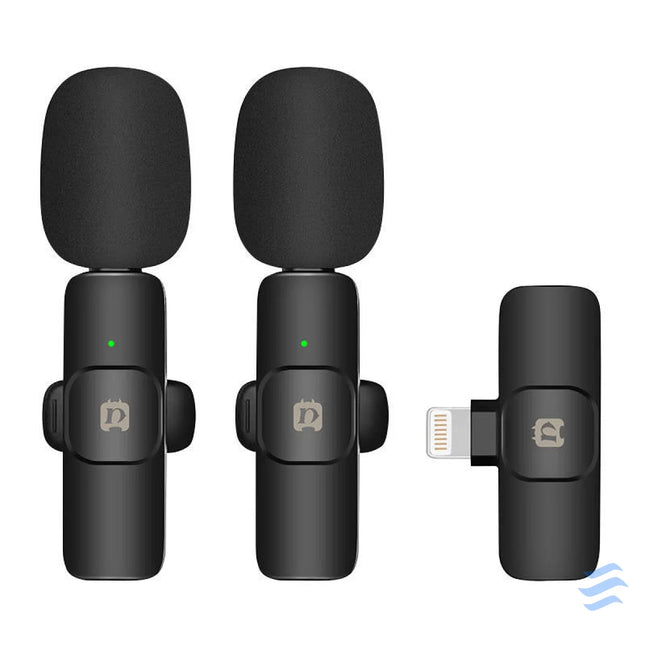 Puluz PU3150B Lavalier Wireless Microphone Lightning Type. Lavalier
