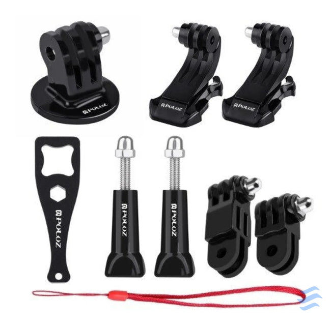 Puluz set of 20 accessories for sports cameras (including Osmo Action 5 Pro) PKT11 Sets