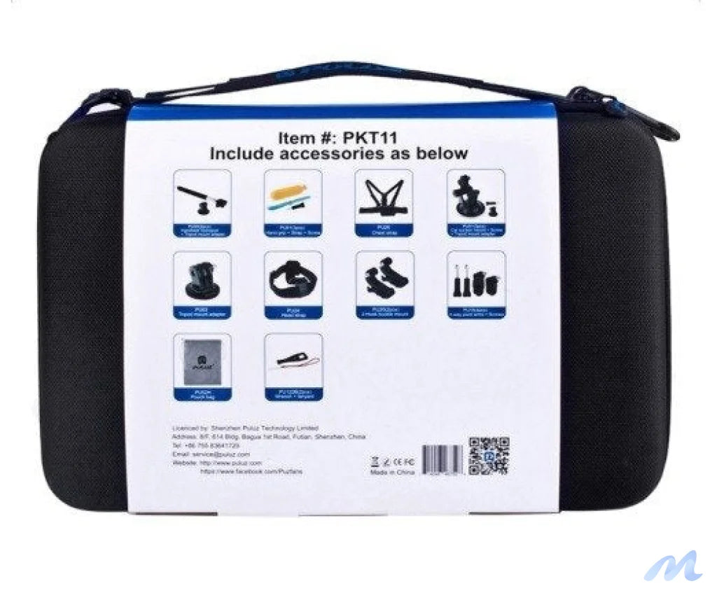 Puluz set of 20 accessories for sports cameras (including Osmo Action 5 Pro) PKT11