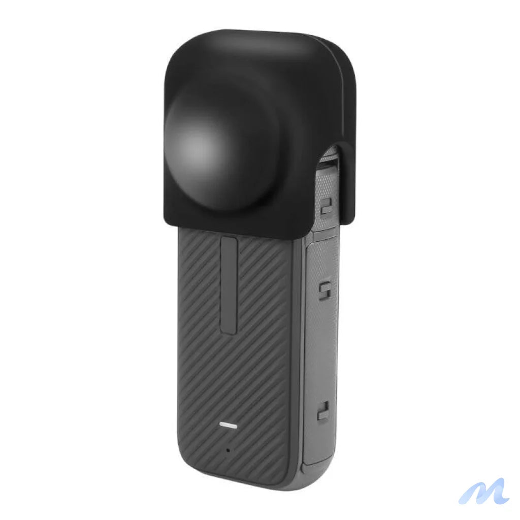 PULUZ silicone lens cover for Insta360 X4 / X5 (black)