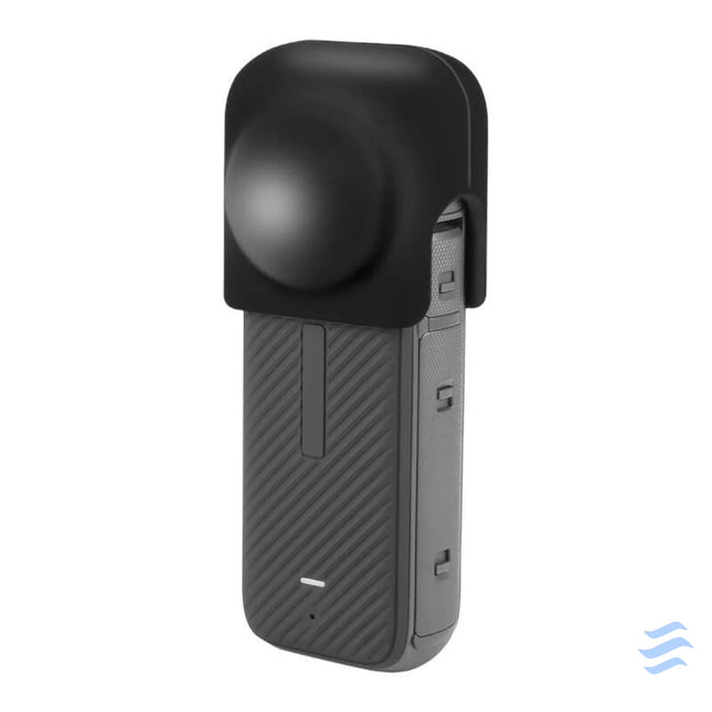 PULUZ silicone lens cover for Insta360 X4 / X5 (black) For sports cameras