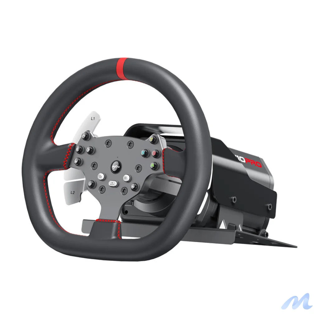 PXN-V10 Ultra gaming set - steering wheel + pedal + clamps + mounting accessories (PS4 / Xbox one / PC / Xbox Series X&S)