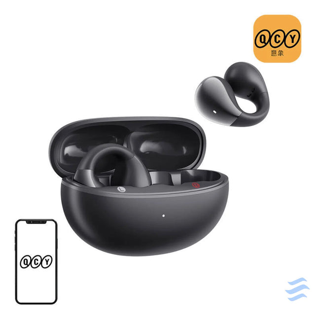 QCY Crossky Clip C30 Headphones (black) Sports