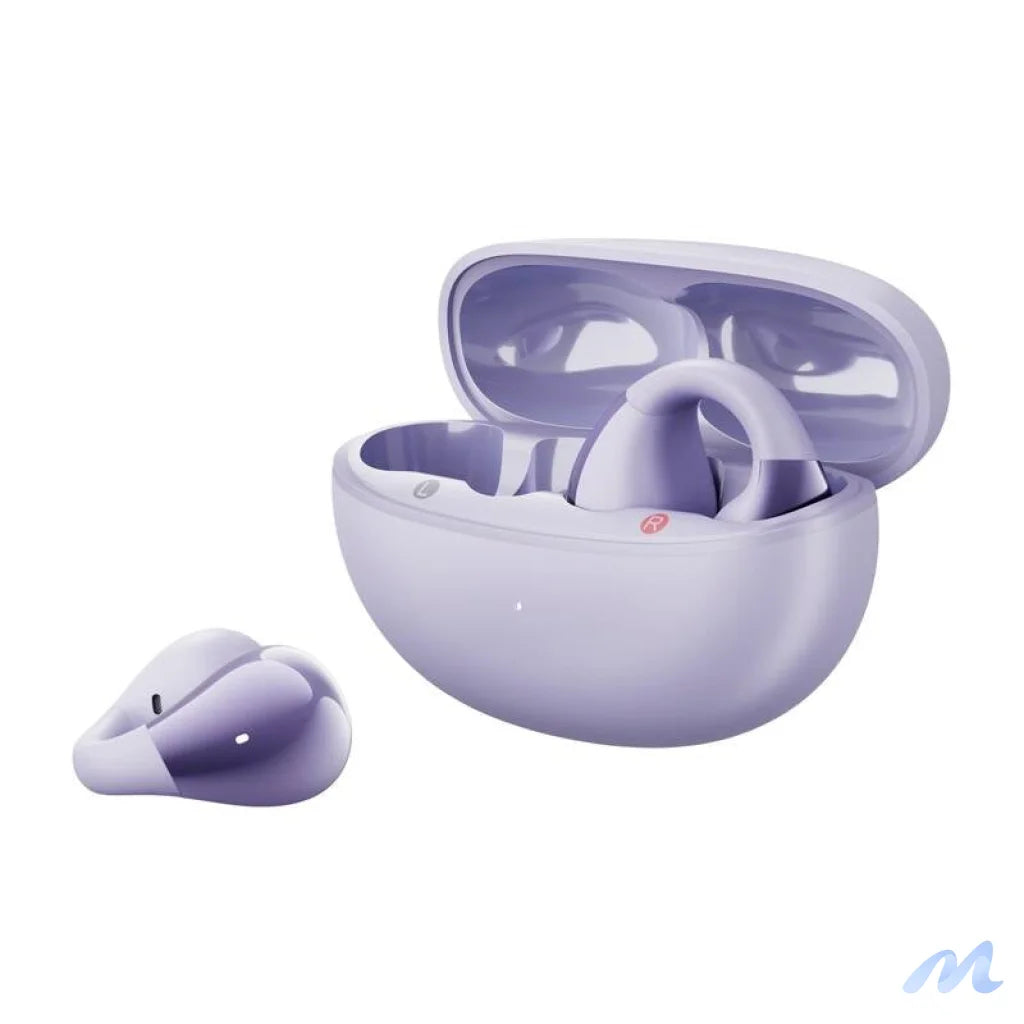 QCY Crossky Clip C30 headphones (purple)