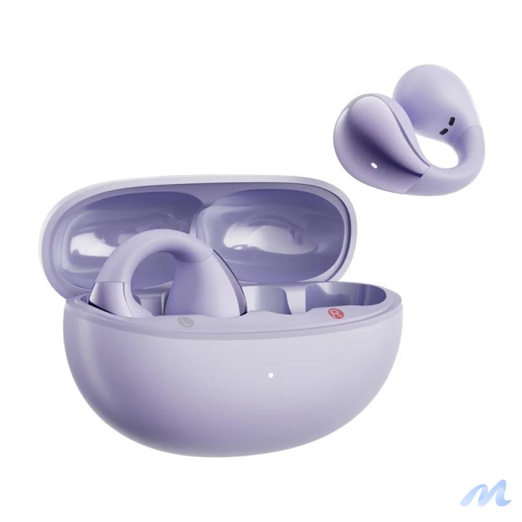 QCY Crossky Clip C30 headphones (purple)