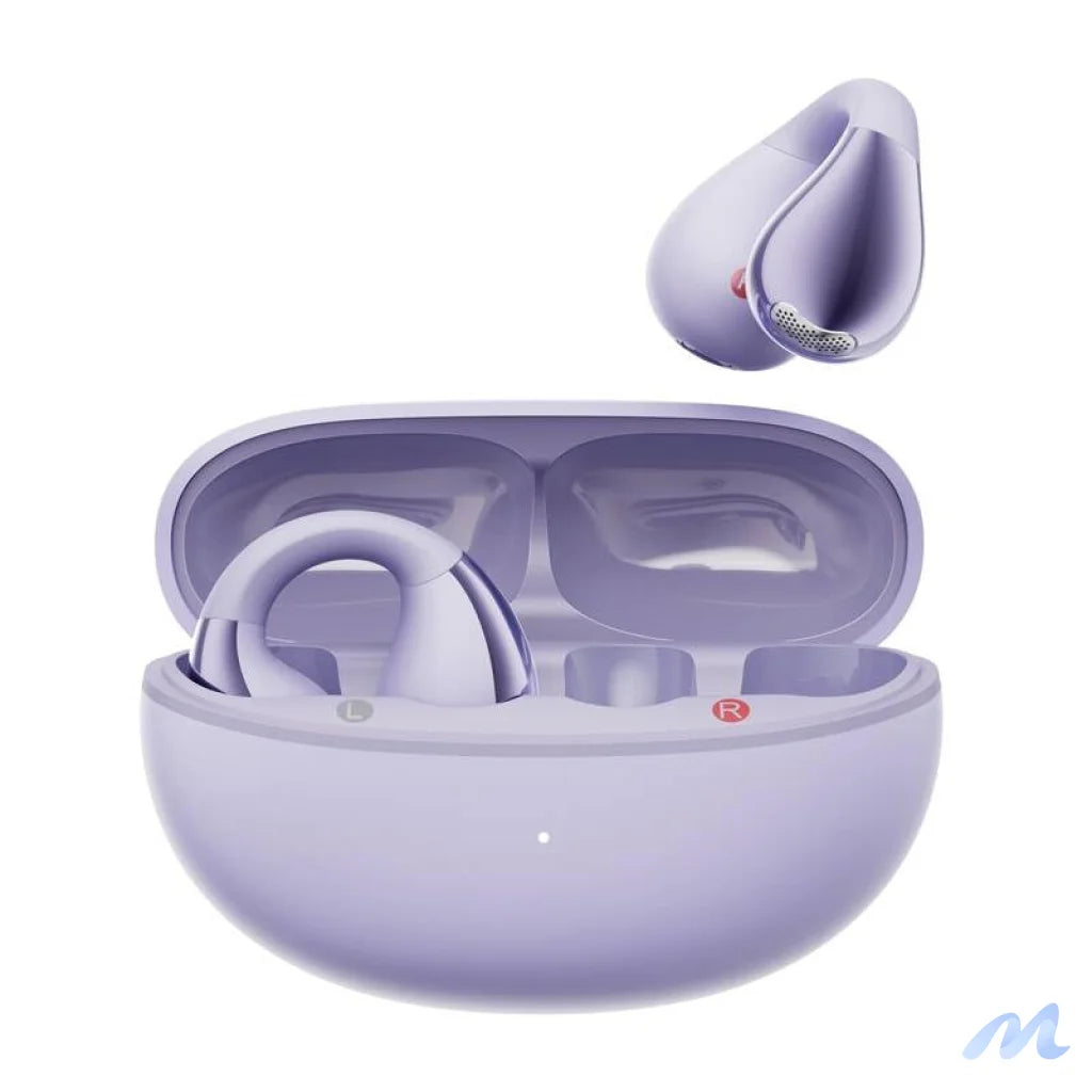 QCY Crossky Clip C30 headphones (purple)