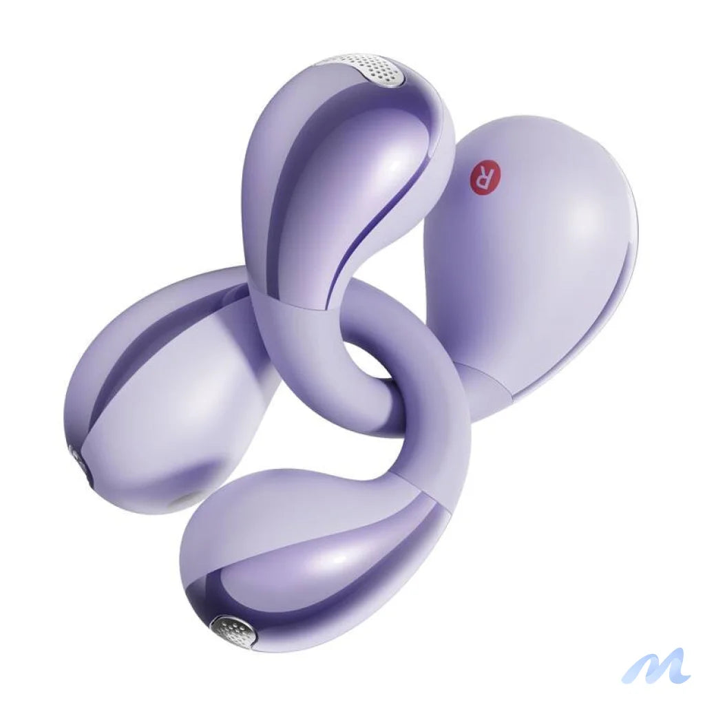 QCY Crossky Clip C30 headphones (purple)