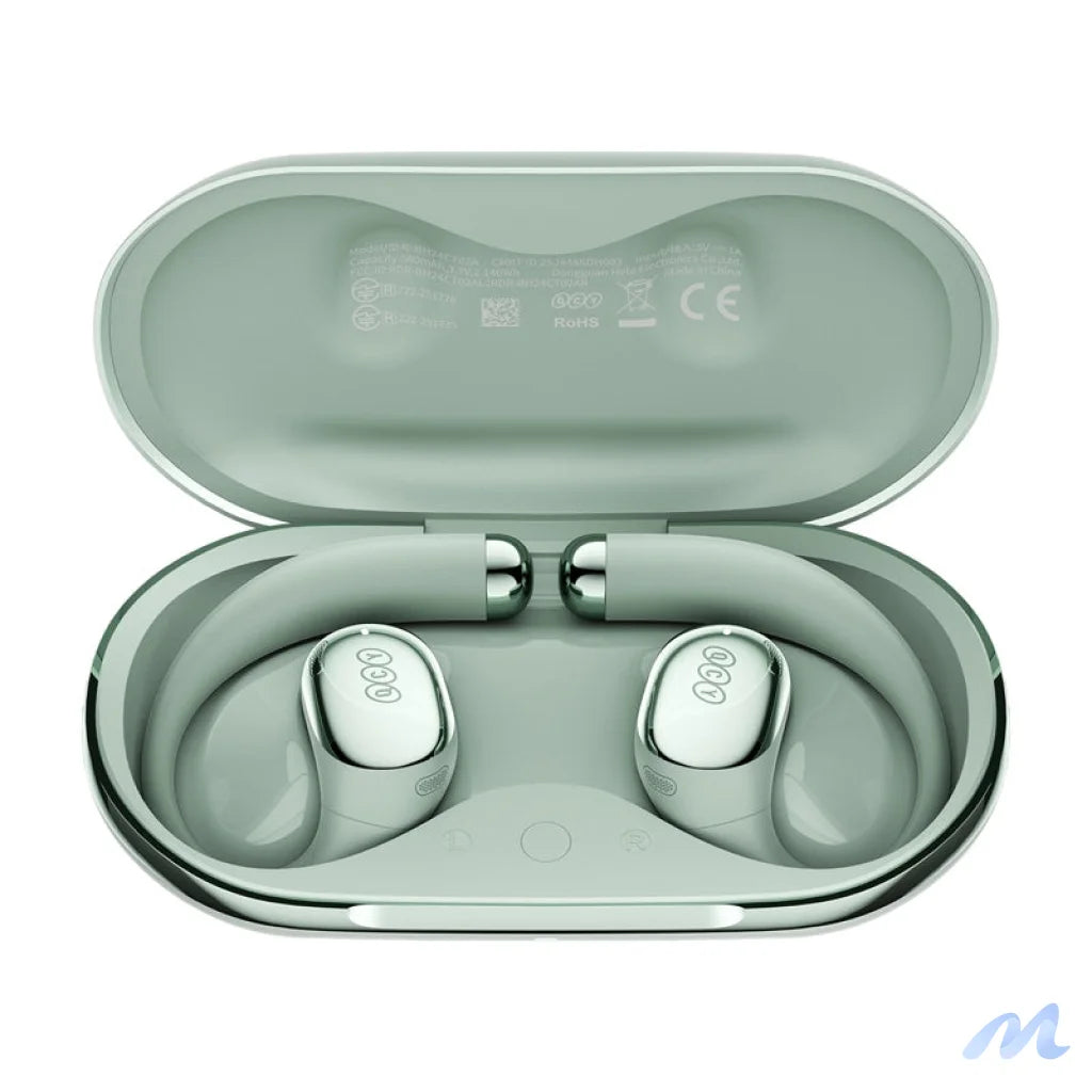 QCY Crossky R70 wireless earphones (green)