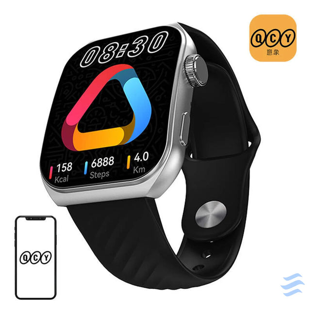 QCY GS2 S5 smartwatch (black) Smartwatches