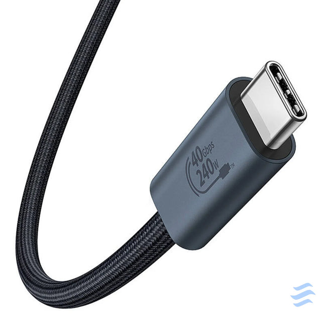 Quick Charge USB C Baseus Flash 240W 1m (black) USB C to USB C