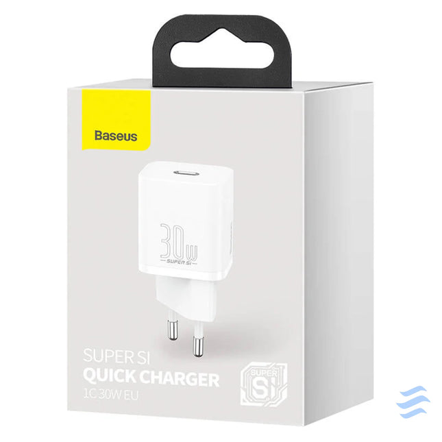 Quick Charger Baseus Super Si 1C 30W (white) mains chargers