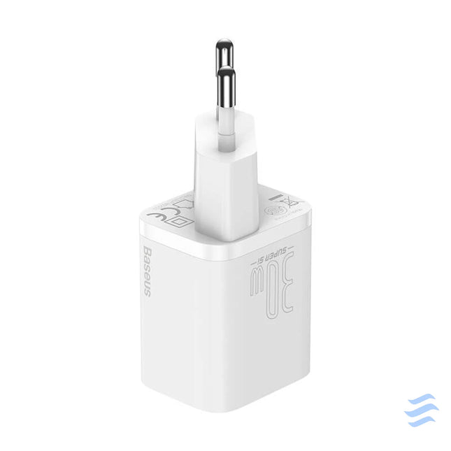 Quick Charger Baseus Super Si 1C 30W (white) mains chargers