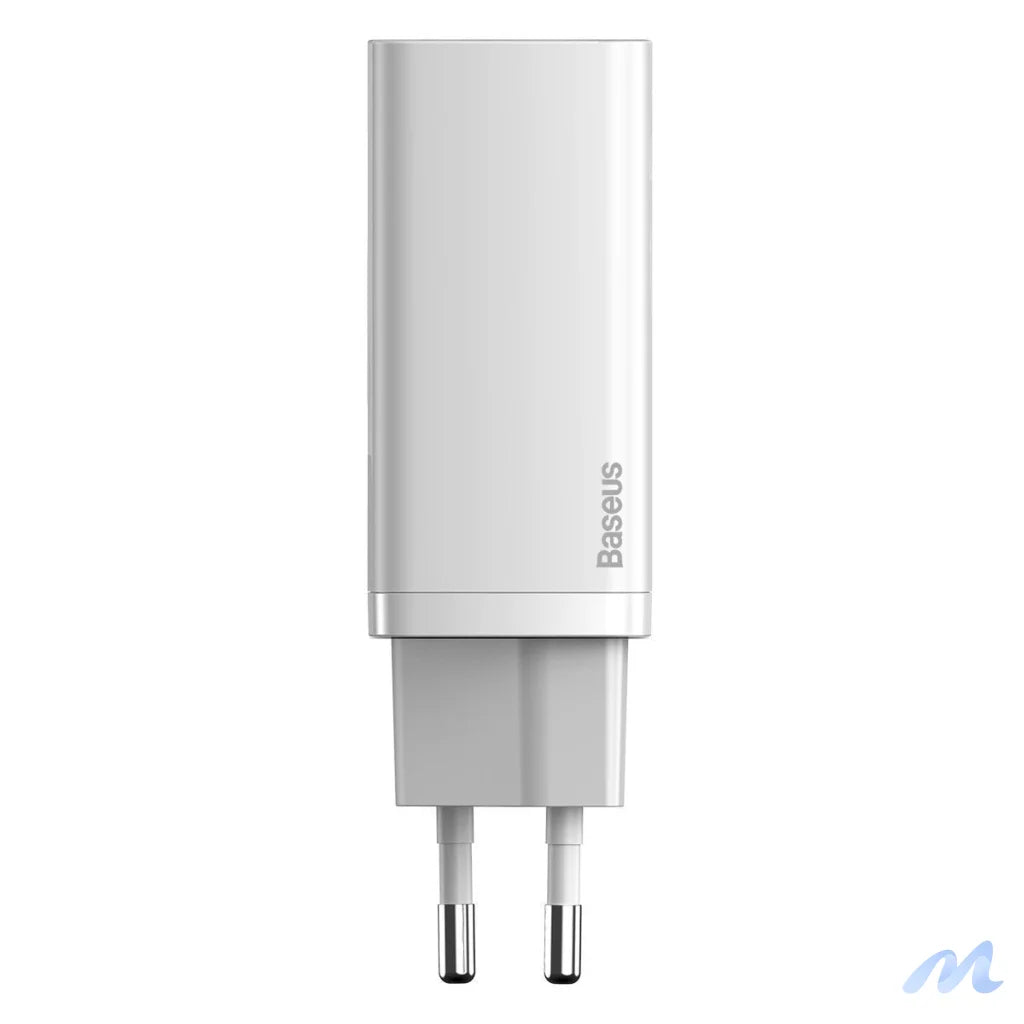Quick Travel Charger Baseus GaN2 Lite USB+C 65W EU (white)