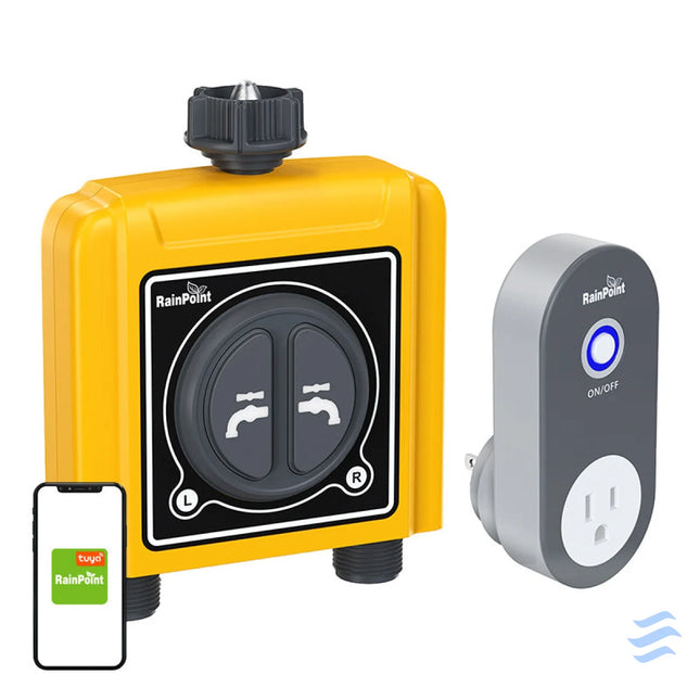 RainPoint 2 zone irrigation controller with app Irrigation systems