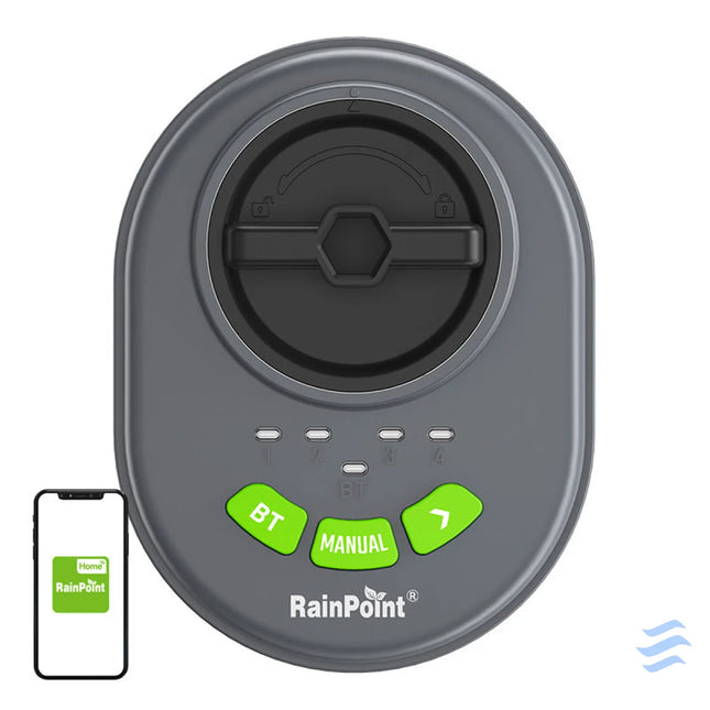RainPoint 4 zone sprinkler controller with app Bluetooth Irrigation systems